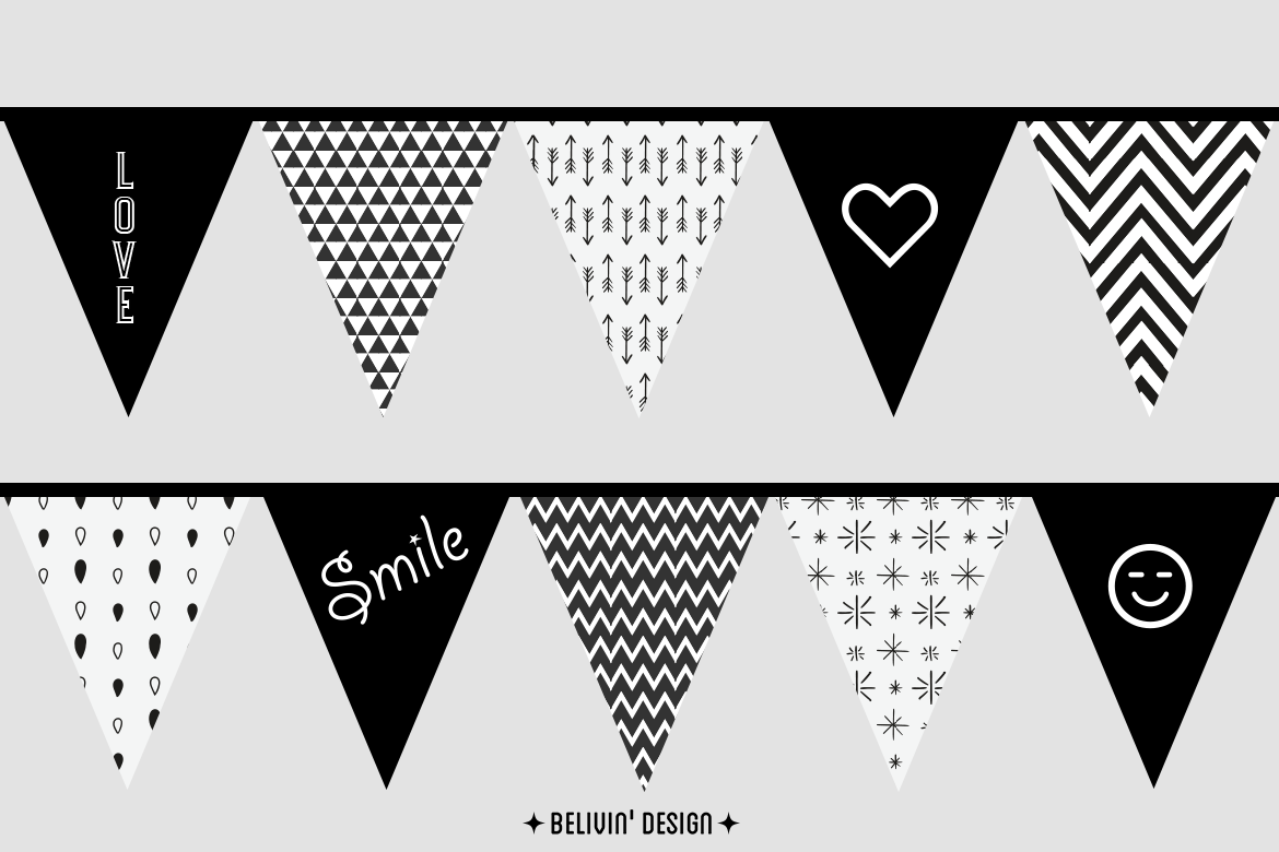 bunting kids room decor