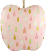 Pink Apple Throw Pillow