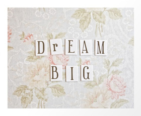 Dream Big Art Print