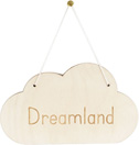 Dreamland Wood Sign