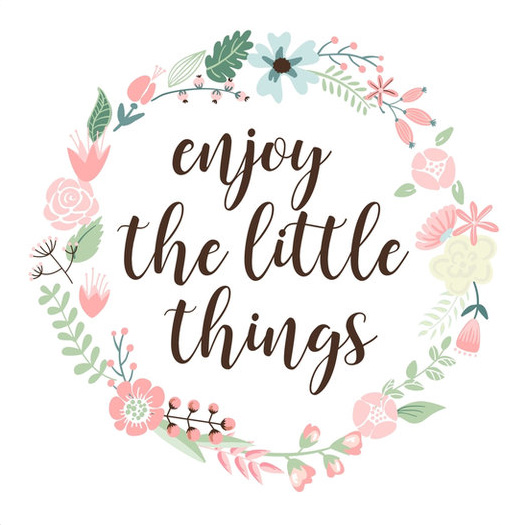 Enjoy the Little Things Decal