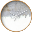 WALL CLOCK NATURAL WHITE