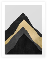 Four Mountains Art Print