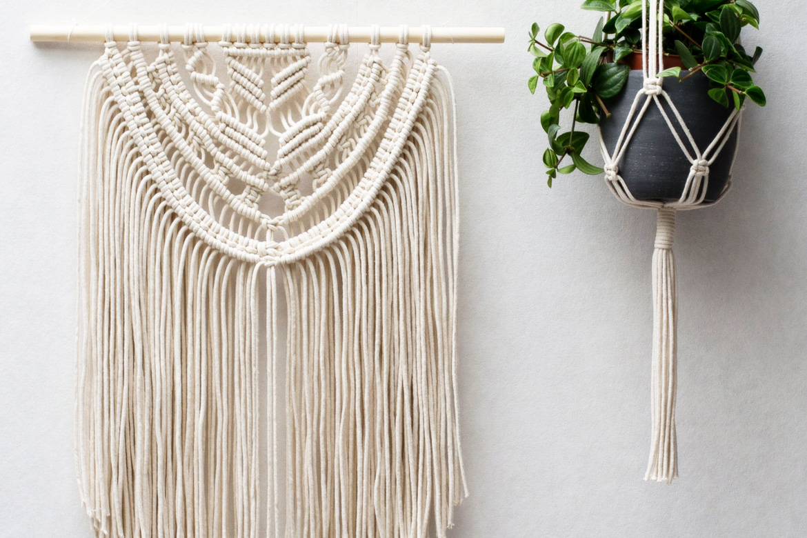 Macrame Wall Hangings & Plant Hangers - Buy or DIY - BelivinDesign