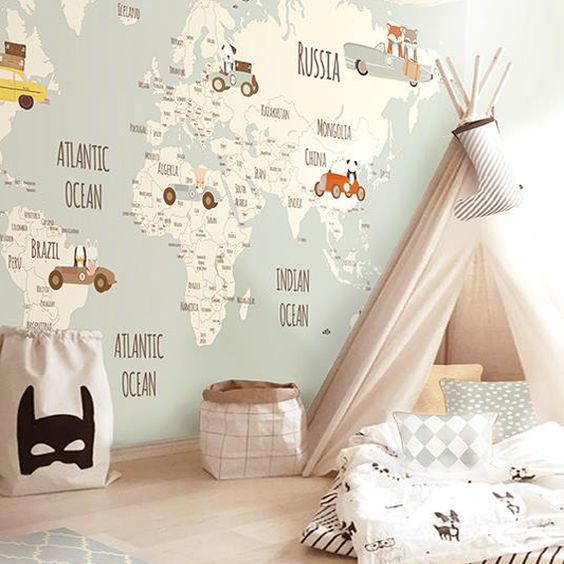 Map wallpaper